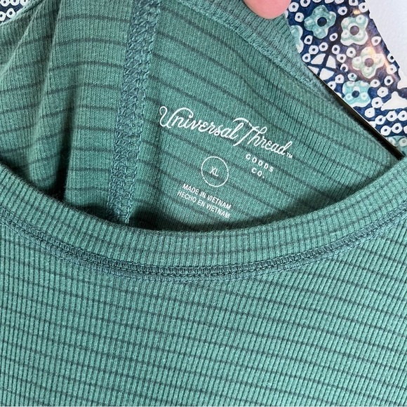STRANGER THINGS Universal Thread Green Striped Long Sleeve Top ASO Max Mayfield - Picture 7 of 11